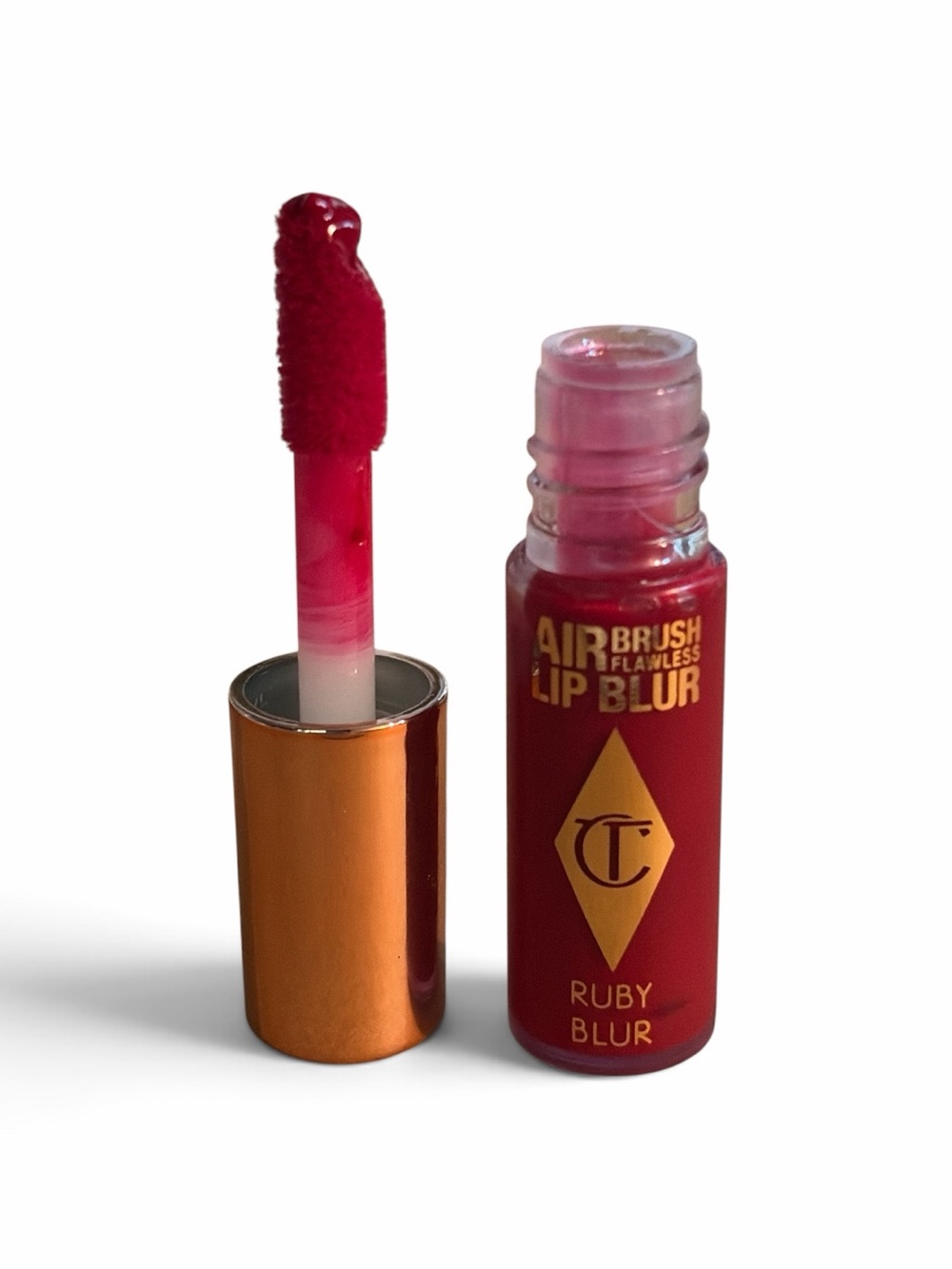 CT Airbrush Flawless Lip Blur Liquid Lipstick - Ruby Blur (Red)